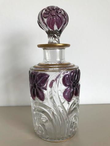 VERRERIE & CRISTALLERIES  ST.  LOUIS karaf 1900’s genummerde beschikbaar voor biedingen