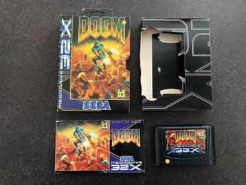 Sega Megadrive 32x Doom complet