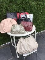 Lot van 9 handtassen verschillende kleuren, Ophalen, Rood