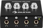 Auna HA-4CH - Amplificateur pour casque 4 canaux, TV, Hi-fi & Vidéo, Enlèvement, Neuf