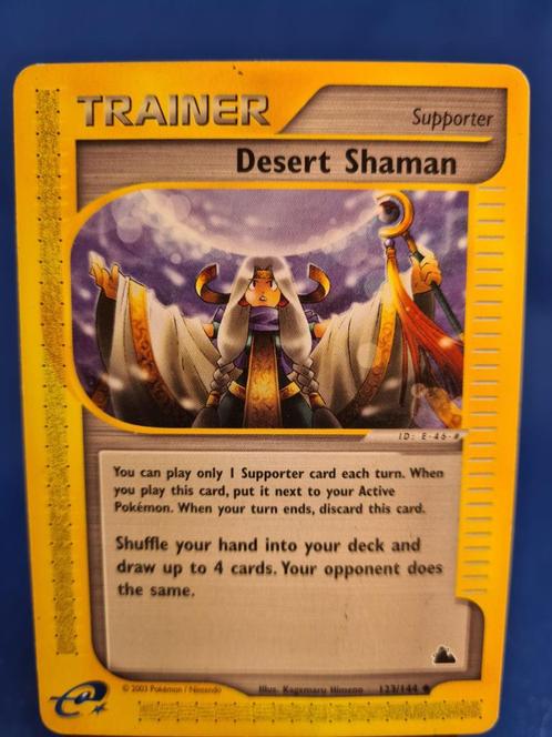 Desert Shaman 123/144 - Skyridge, Hobby en Vrije tijd, Verzamelkaartspellen | Pokémon, Gebruikt, Verzenden