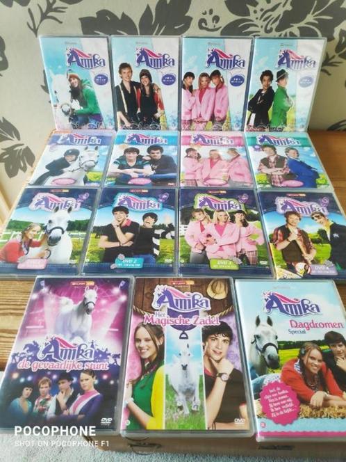 AMIKA DE COMPLETE SERIE 1 T/M 3 + 3 SPEELFILMS, Cd's en Dvd's, Dvd's | Tv en Series, Zo goed als nieuw, Drama, Boxset, Alle leeftijden