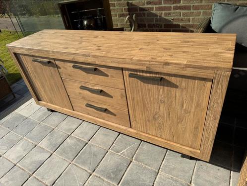 Acacia houten dressoir ( 174cm x 76cm x 46cm ), Huis en Inrichting, Kasten | Dressoirs, Zo goed als nieuw, 150 tot 200 cm, 25 tot 50 cm