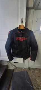 Blouson moto cuir Furygan Racing Noir/Rouge - Taille XL (48), Motos, Enlèvement