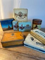 Ensemble de boîtes en métal à cigares, Ophalen, Gebruikt, Tabaksdoos of Verpakking