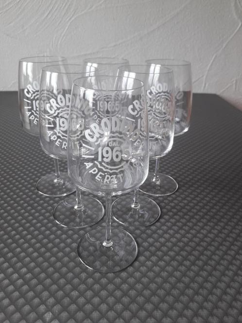 Crodino Aperitivo glazen, Verzamelen, Glas en Drinkglazen, Nieuw, Overige typen, Ophalen of Verzenden