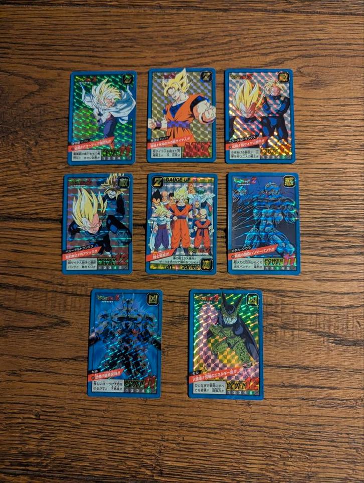 Cartes Dragon Ball Super Battle part 5 complète prism 8/8, Collections, Cartes à jouer, Jokers & Jeux des sept familles, Utilisé