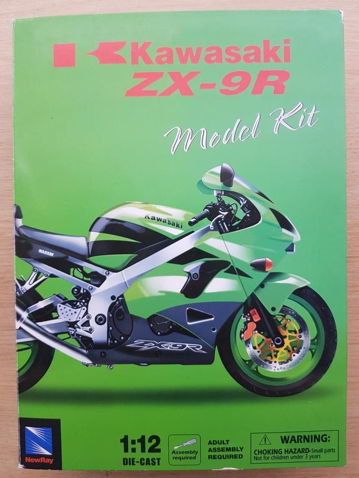 Kawasaki ZX-9R Ninja 1:12, Hobby en Vrije tijd, Modelauto's | 1:5 tot 1:12, Nieuw, Motor, 1:9 t/m 1:12, Ophalen of Verzenden