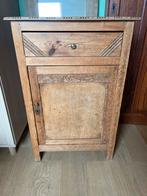 Petite commode ancienne, 1 tiroire et 2 étagères, Ophalen, Gebruikt