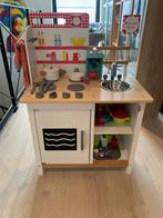 Houten keuken + 66 accessoires, Ophalen, Zo goed als nieuw, Hout
