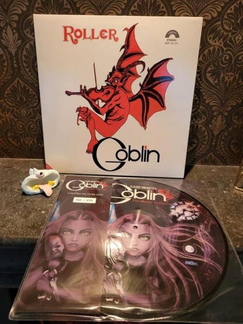 2 lp's Goblin Roller + Claudio Simonetti's murder collection, Cd's en Dvd's, Vinyl | Rock, Ophalen of Verzenden