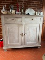 Table + 6 chaises + armoire/buffet, Maison & Meubles, Salles à manger complètes, Enlèvement, Comme neuf