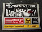 Sticker Lotto Haspengouw autorally Bastos racing team 1986, Verzamelen, Ophalen of Verzenden, Zo goed als nieuw, Auto of Motor