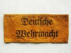 Brassard allemand original et d'époque de la Wehrmacht, Verzenden, Landmacht, Embleem of Badge