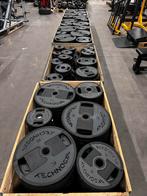 Grote partij Technogym 50mm Rubberen Pu Gewichten, Sport en Fitness, Fitnessmaterialen, Ophalen, Gebruikt, Halterschijven