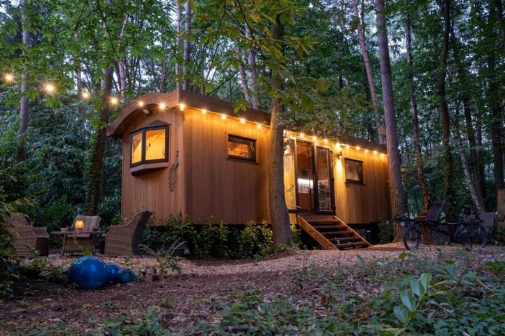 Pipowagens te huur nabij Maastricht in de bossen Hoge Kempen, Vakantie, Vakantiehuizen | België, Limburg of Luik, Chalet, Bungalow of Caravan