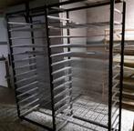 GRAND RAYONNAGE DOUBLE AVEC GRILLES INOX 50X80, Enlèvement