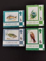 Gibraltar 1977 - bloemen, vissen, vogels, Postzegels en Munten, Ophalen of Verzenden, Overige landen, Gestempeld