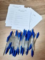 Advice wedding cards met blauwe stylo´s, Ophalen of Verzenden, Nieuw