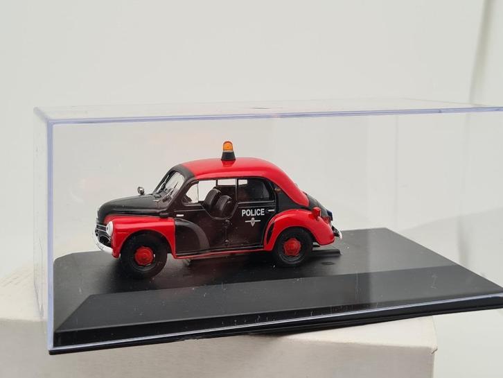 Renault 4CV politie Monaco - 1/43, Hobby en Vrije tijd, Modelauto's | 1:43, Zo goed als nieuw, Auto, Overige merken, Verzenden