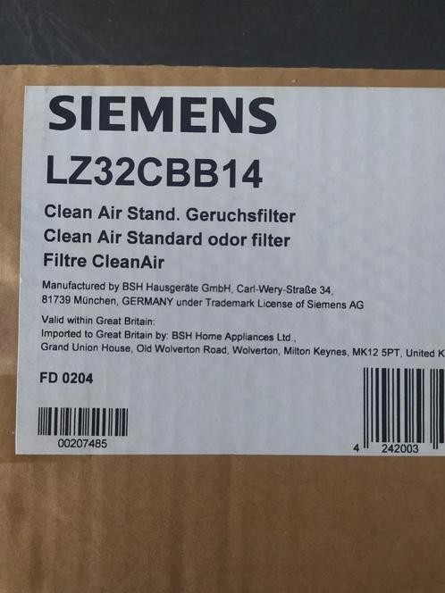Siemens LZ32CBB14 filter, Electroménager, Hottes, Neuf, Enlèvement ou Envoi