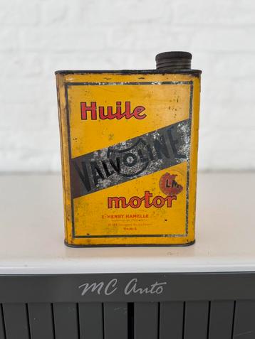 VALVOLINE motor olie blik beschikbaar voor biedingen