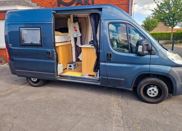 Peugeot boxer L2H2 LV camper 2010  131000km✅️, Caravans en Kamperen, Mobilhomes, Particulier