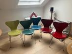 Lot de 5 chaises Fritz Hansen, Huis en Inrichting, Stoelen, Ophalen, Gebruikt, Overige kleuren, Vijf, Zes of meer stoelen