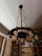 Industriele hanglamp, Huis en Inrichting, Lampen | Kroonluchters, Ophalen, Zo goed als nieuw