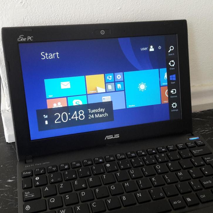 Ordinateur portable Asus EeePC 1025c 10,1", Informatique & Logiciels, Ordinateurs portables Windows, Utilisé, 10 pouces ou moins