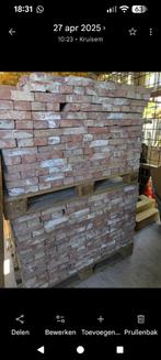 gevelstenen, Doe-het-zelf en Bouw, Metselstenen, Ophalen, Zo goed als nieuw, Bakstenen