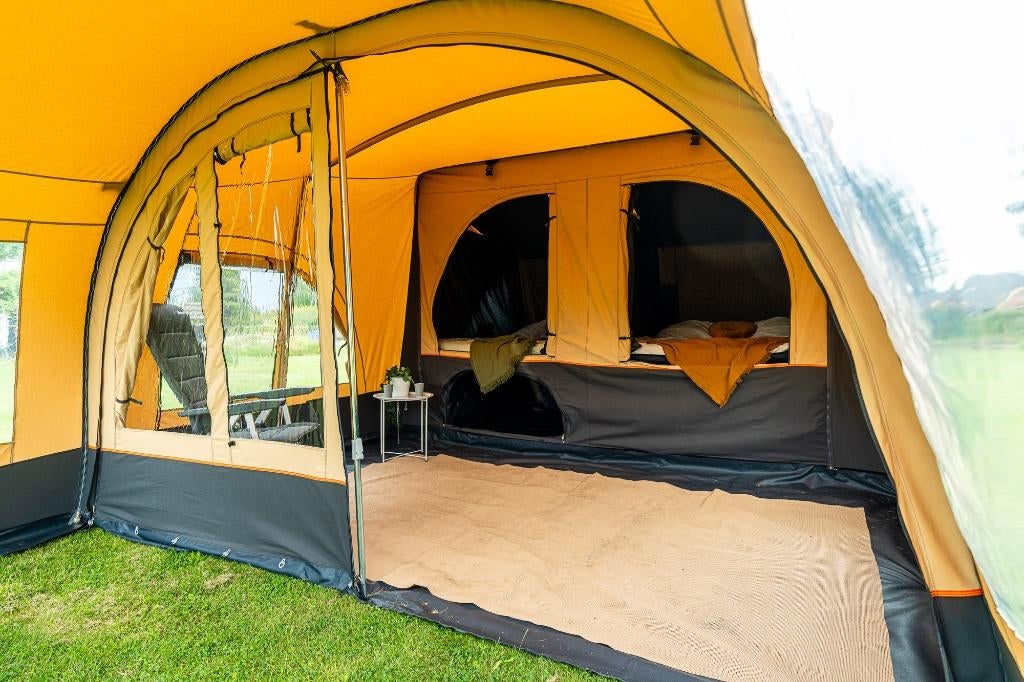 Campfire vouwwagen UITZONDERLIJK AANBOD, Caravanes & Camping, Caravanes pliantes, Alpenkreuzer, Jusqu'à 6, Beige, Enlèvement