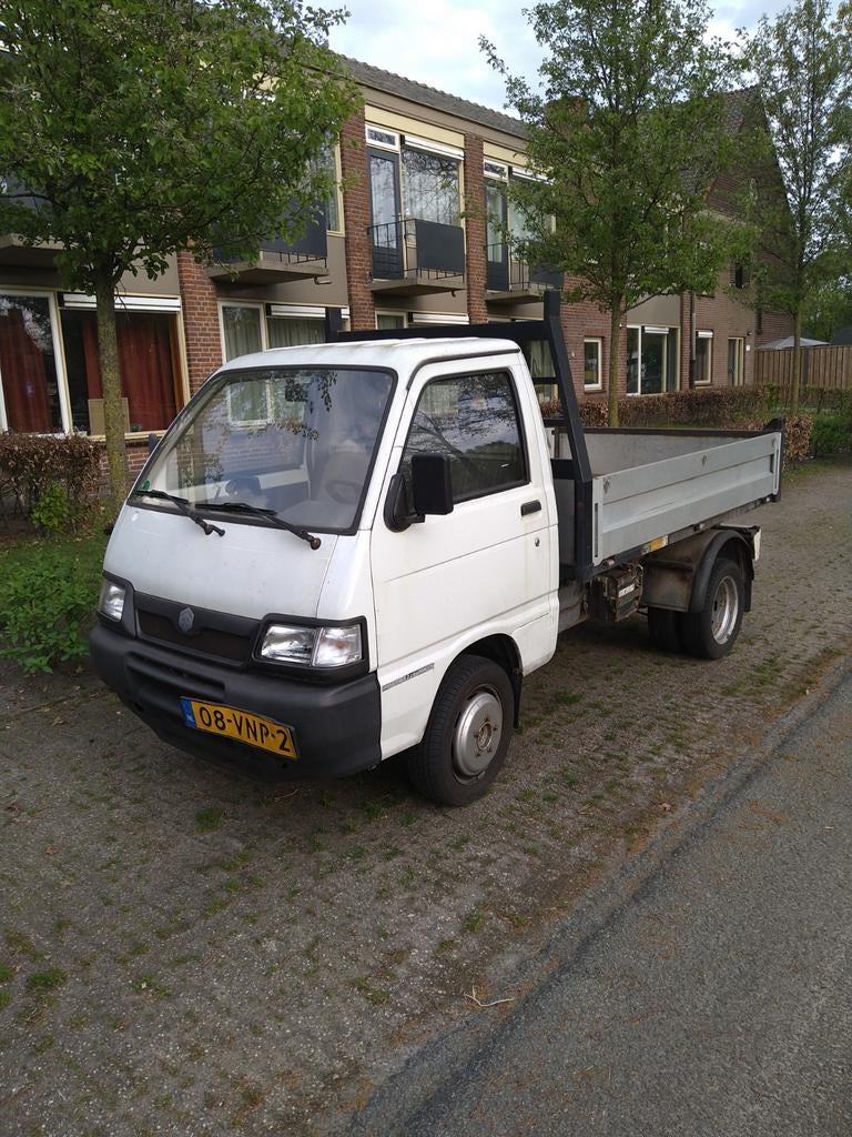 Piaggio Porter 1.3 Maxxi Kipper 4X2 2008, Auto's, 1296 cc, Piaggio, Achterwielaandrijving, 4 cilinders