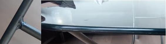 Vintage salontafel, Ophalen, Gebruikt, 50 tot 100 cm, 100 tot 150 cm