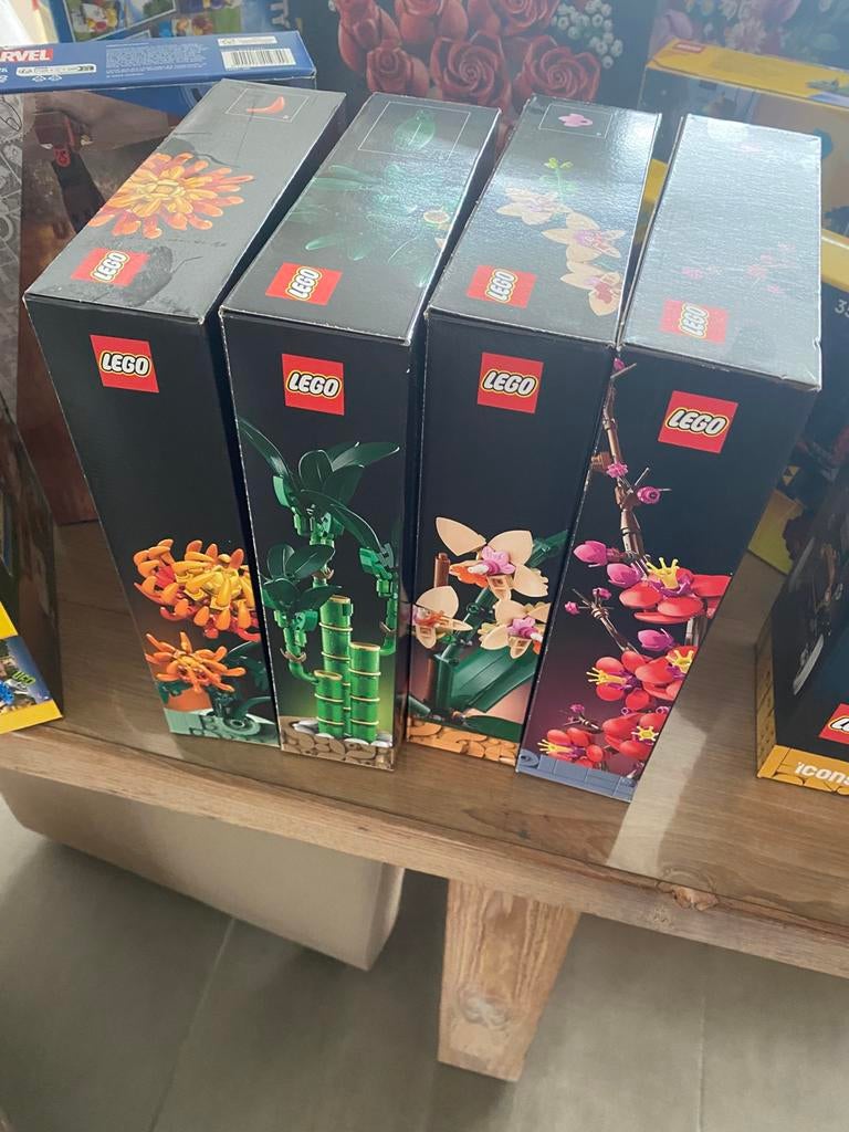 Lego lot botanicals 7 sets sealed, Ophalen of Verzenden, Nieuw, Lego