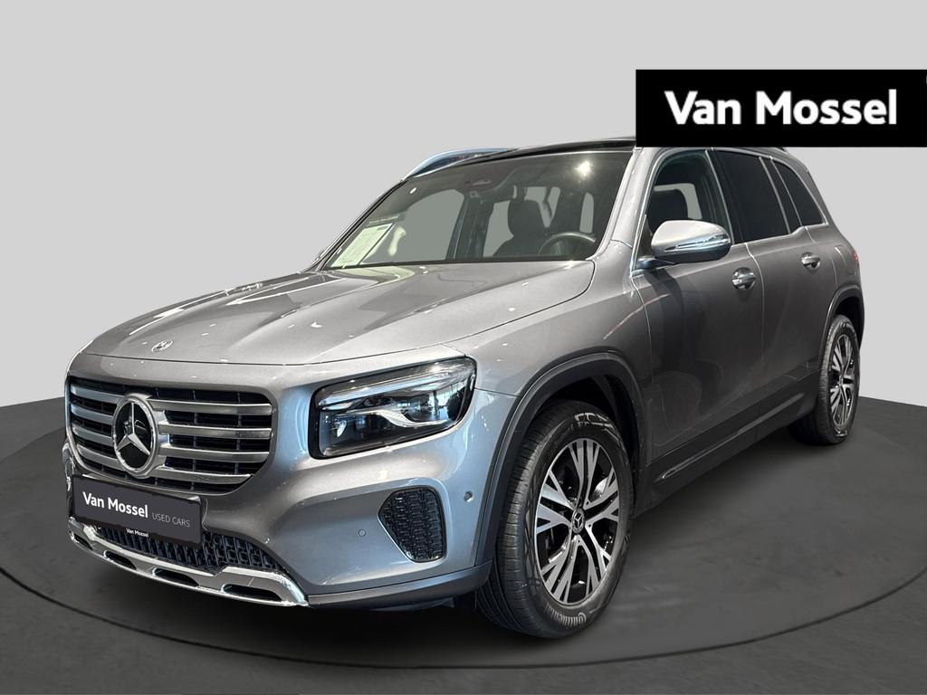 Mercedes-Benz GLB 200 Luxury Line + LEDER + PANO DAK + TREKH, Auto's, Zwart, 120 kW, 5 zetels, 5 deurs