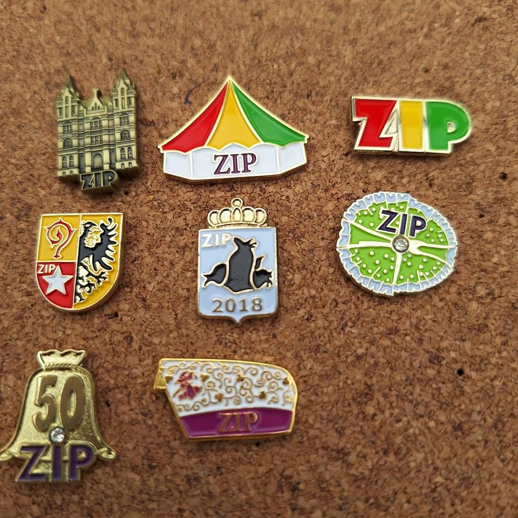 ZIP  pins maasmechelen, Verzamelen, Ophalen of Verzenden