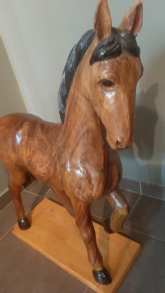 Houten paard, Antiek en Kunst, Ophalen