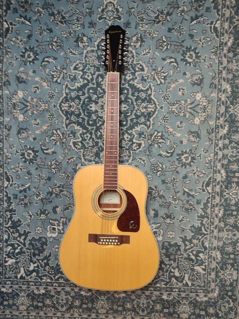 Epiphone DR-212 12 strings guitar, Musique & Instruments, Instruments à corde | Guitares | Acoustiques, 12 cordes