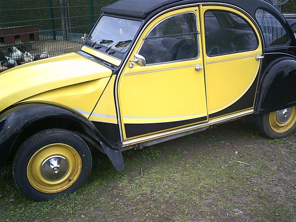 citroen 2cv 4, Auto's, Citroën, Voorwielaandrijving, 4 deurs, 400 cc, Overige kleuren
