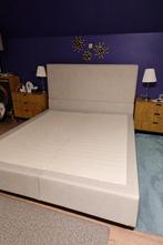 Boxspring zonder matras 180x210, Ophalen, Gebruikt, Grijs, 210 cm