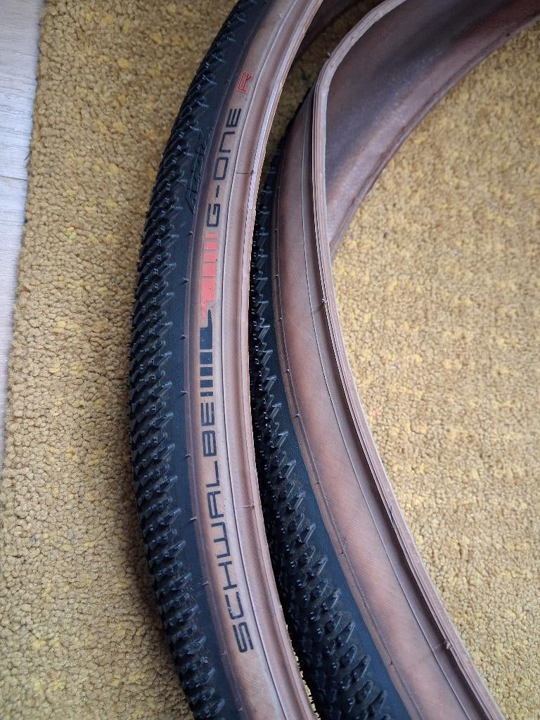 Schwalbe G-one R 35 mm 622 adix, Caoutchouc, Comme neuf, Enlèvement, Pneu