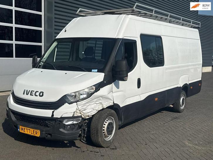 Iveco Daily 3.0 410 L4H2, 5 persoons, trekhaak, Auto's, Bestelwagens en Lichte vracht, Bedrijf, Te koop, ABS, Airbags, Airconditioning