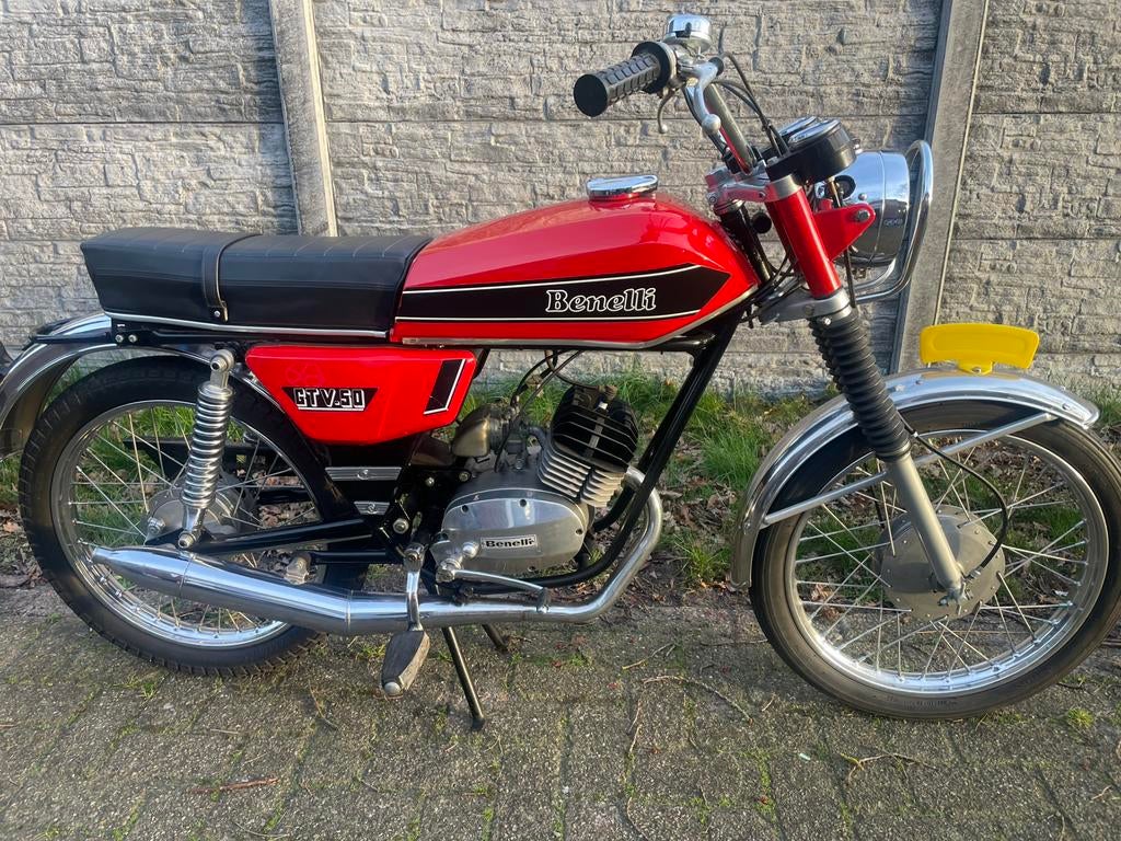 Benelli gtv50 in nieuwstaat, Klasse B (45 km/u), Ophalen, Overige merken, 4 versnellingen