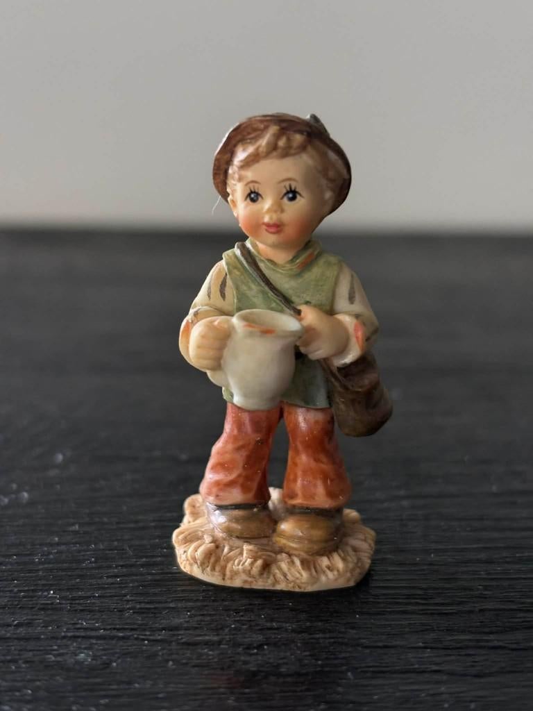 Hummel Goebel minitatuur, Shephard, doos aanwezig, Enlèvement ou Envoi, Comme neuf, Hummel