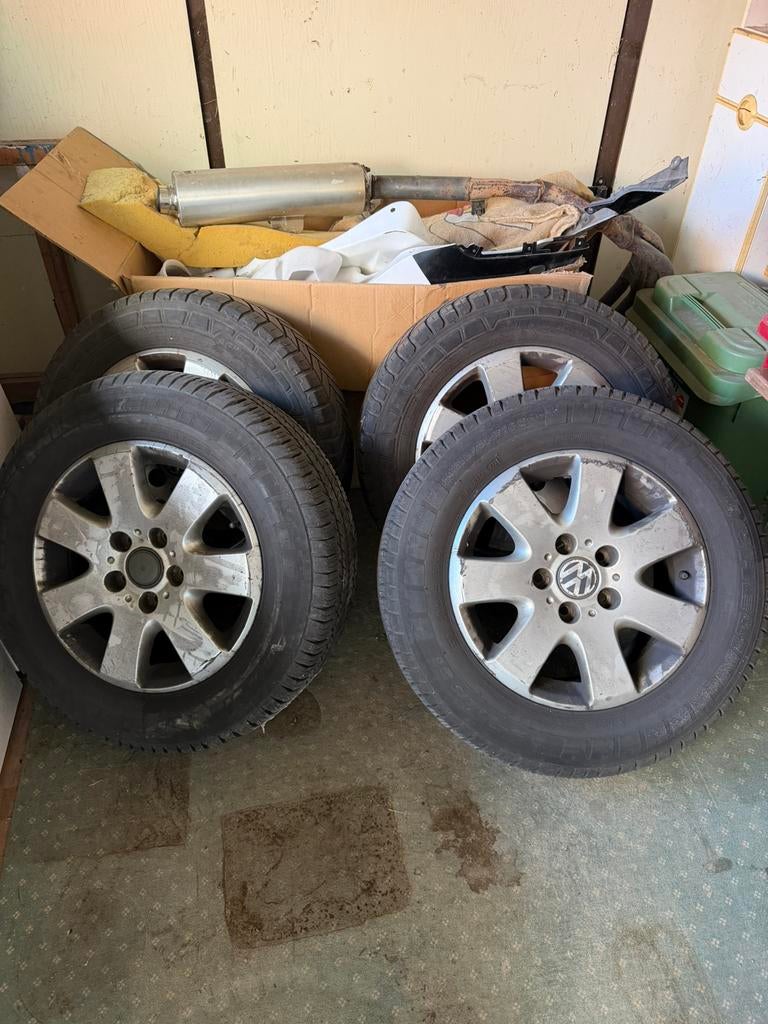 Pneus avec jantes, Enlèvement, Comme neuf