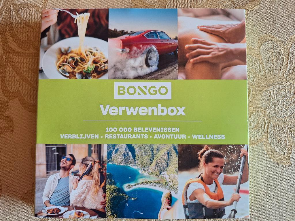 Bongo Verwenbox, Tickets en Kaartjes, Kortingen en Cadeaubonnen