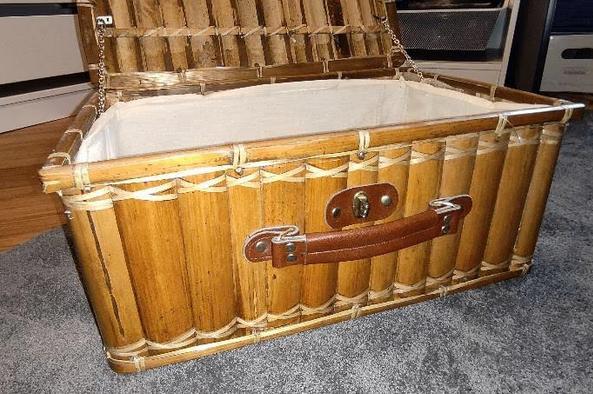 Panier bambou idéal présentation mariage ou communion, Hobby & Loisirs créatifs, Paniers de pique-nique, Comme neuf, Enlèvement