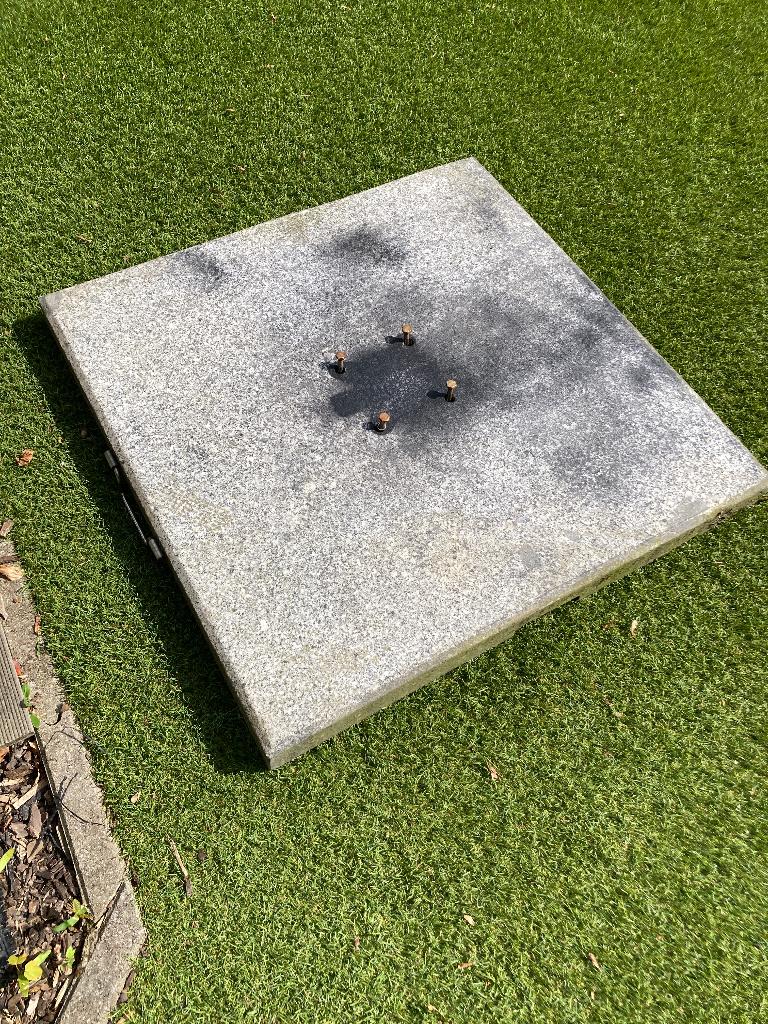 Parasolvoet, Ophalen, Gebruikt, Parasolvoet