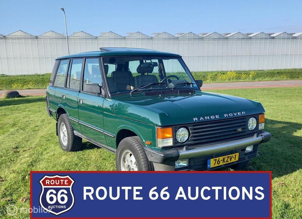 Land Rover Range Rover Vogue SE | 1992 | Route 66 Auctions, Auto's, Oldtimers, Bedrijf, Te koop, Land Rover, Benzine, Overige carrosserie